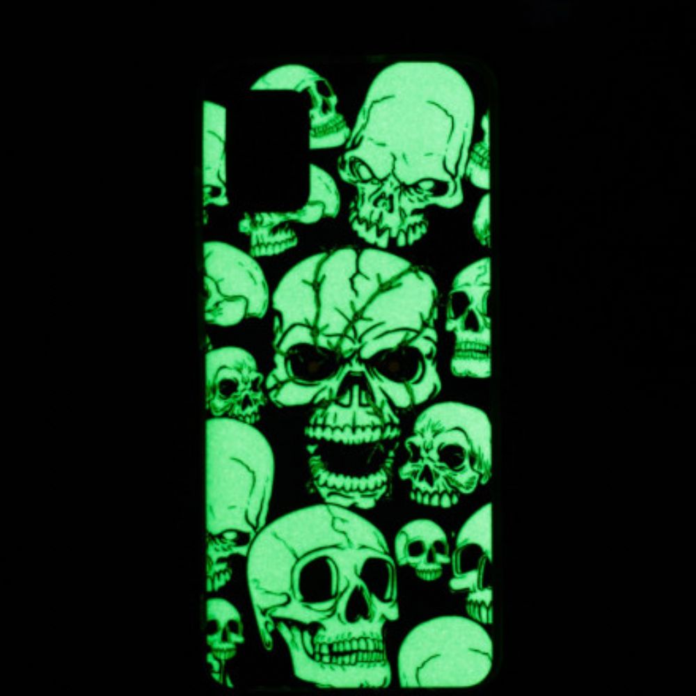 Hoesje voor Samsung Galaxy A32 4G Pas Op Voor Fluorescerende Schedels