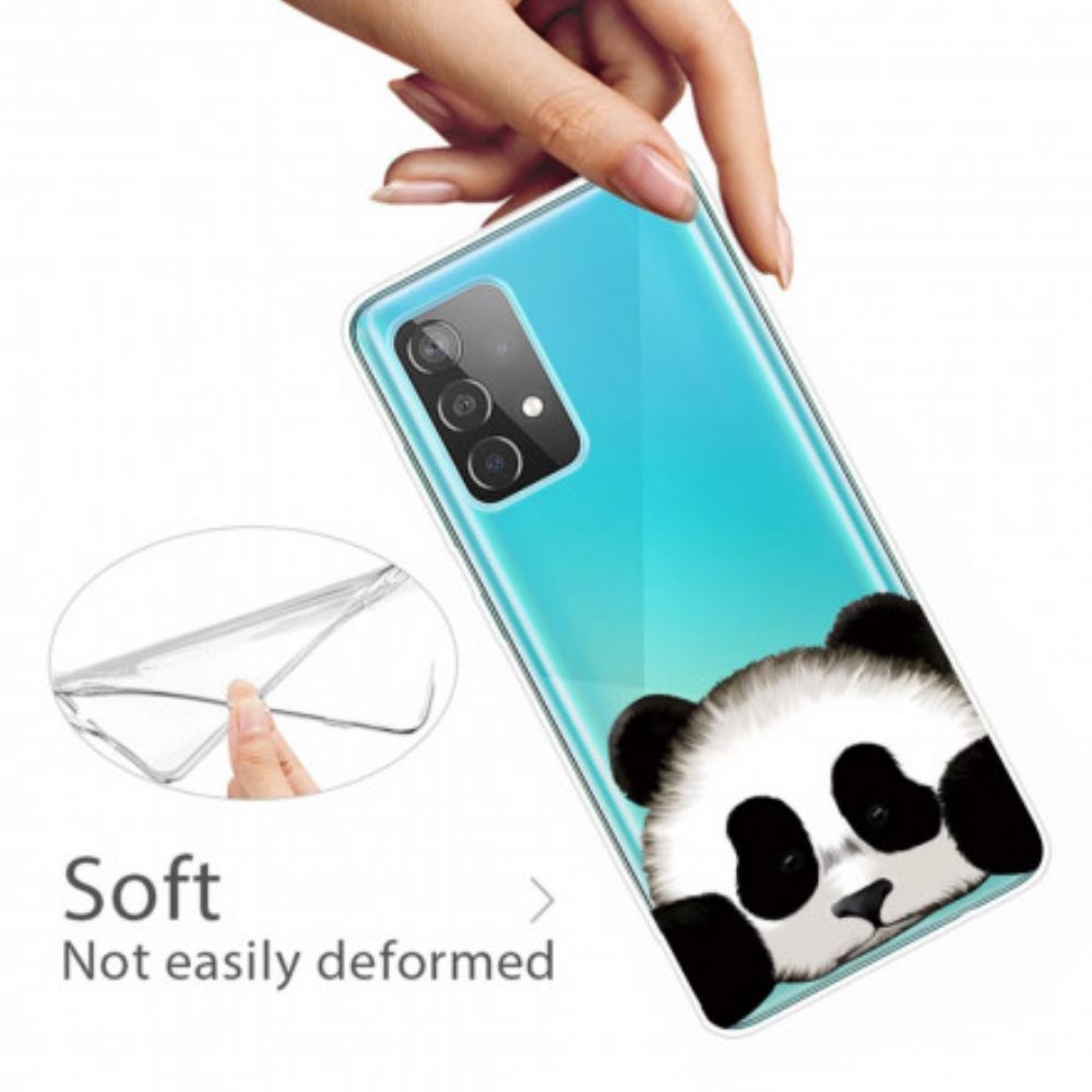 Hoesje voor Samsung Galaxy A32 4G Transparante Panda