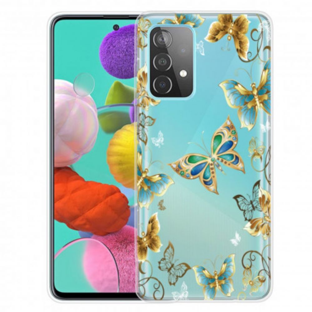 Hoesje voor Samsung Galaxy A32 4G Vlinders Ontwerp