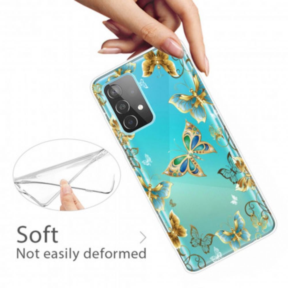 Hoesje voor Samsung Galaxy A32 4G Vlinders Ontwerp