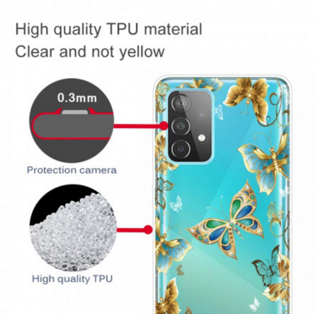 Hoesje voor Samsung Galaxy A32 4G Vlinders Ontwerp