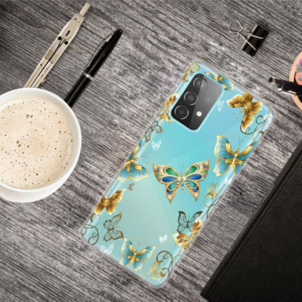 Hoesje voor Samsung Galaxy A32 4G Vlinders Ontwerp