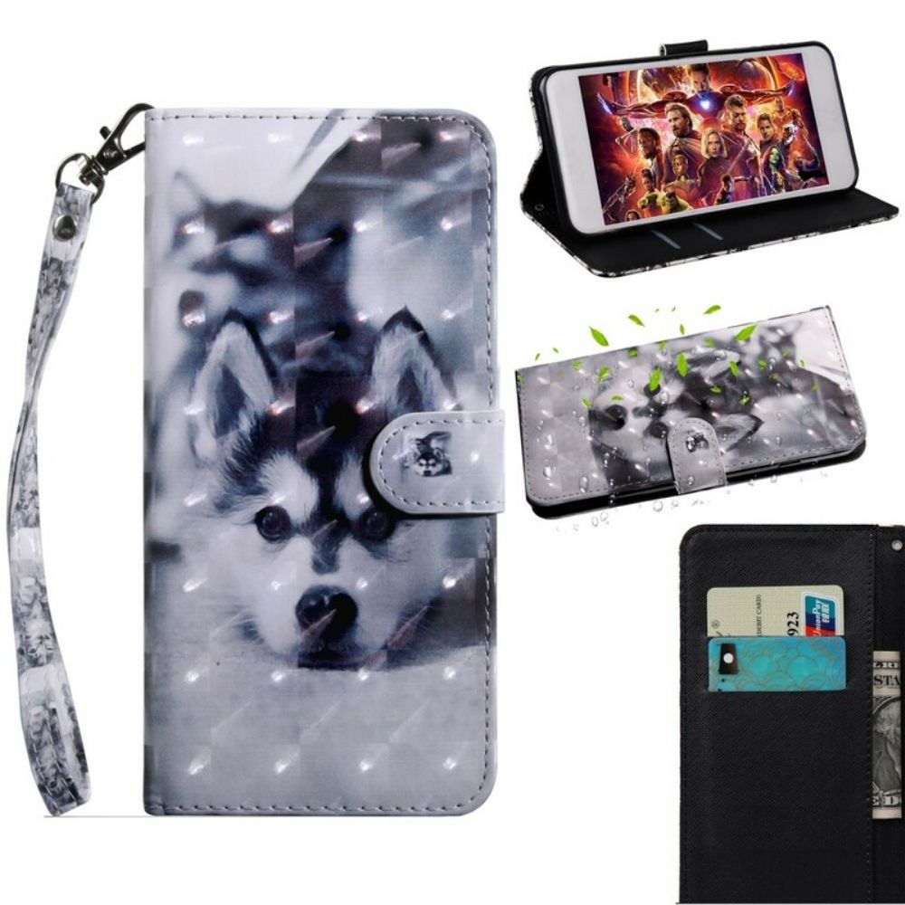Leren Hoesje voor Samsung Galaxy A90 / A80 Gustave De Hond