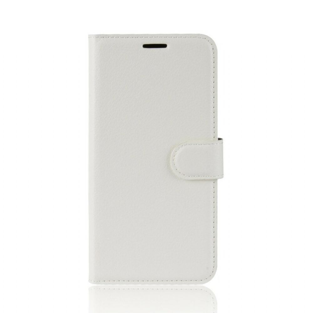 Leren Hoesje voor Samsung Galaxy A90 / A80 Retro Kunstleer