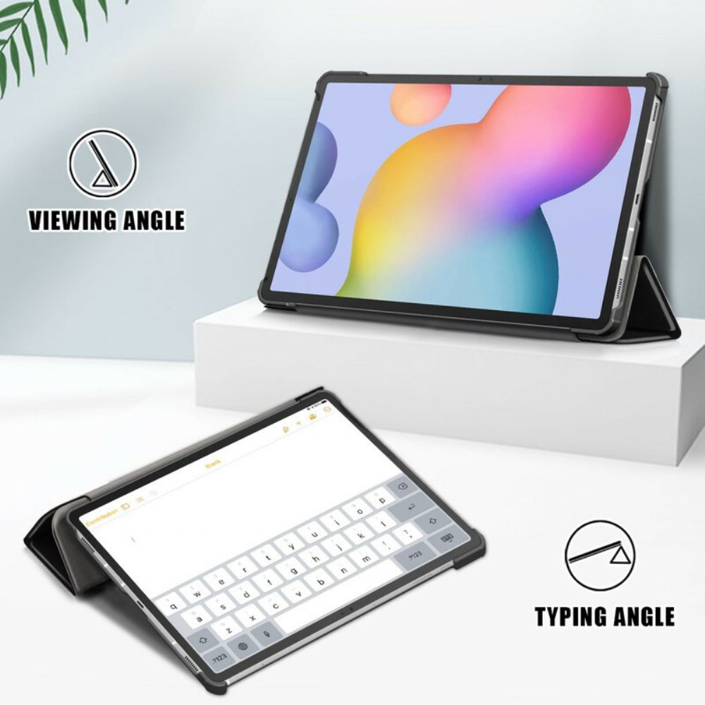 Bescherming Hoesje voor Samsung Galaxy Tab S7 FE Verbeterd Raak Mij Niet Aan