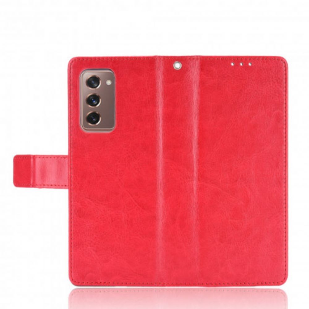 Folio-hoesje voor Samsung Galaxy Z Fold 2 Flitsachtig Kunstleer