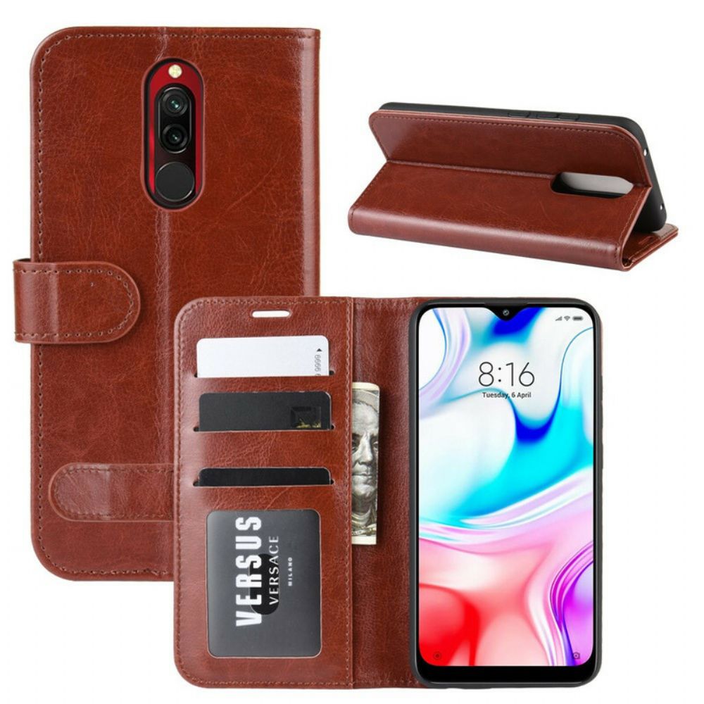 Folio-hoesje voor Xiaomi Redmi 8 Traditioneel Kunstleer