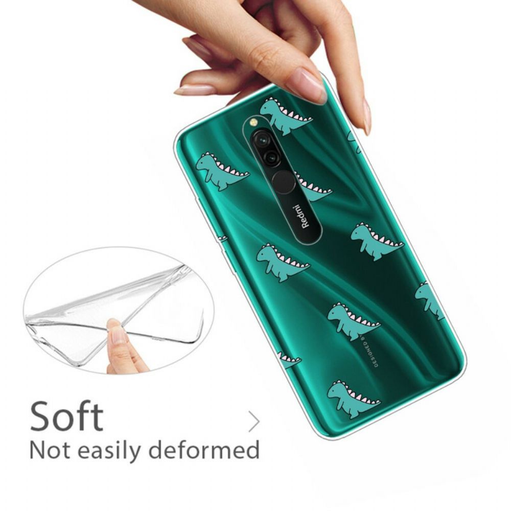 Hoesje voor Xiaomi Redmi 8 Dinosaurussen