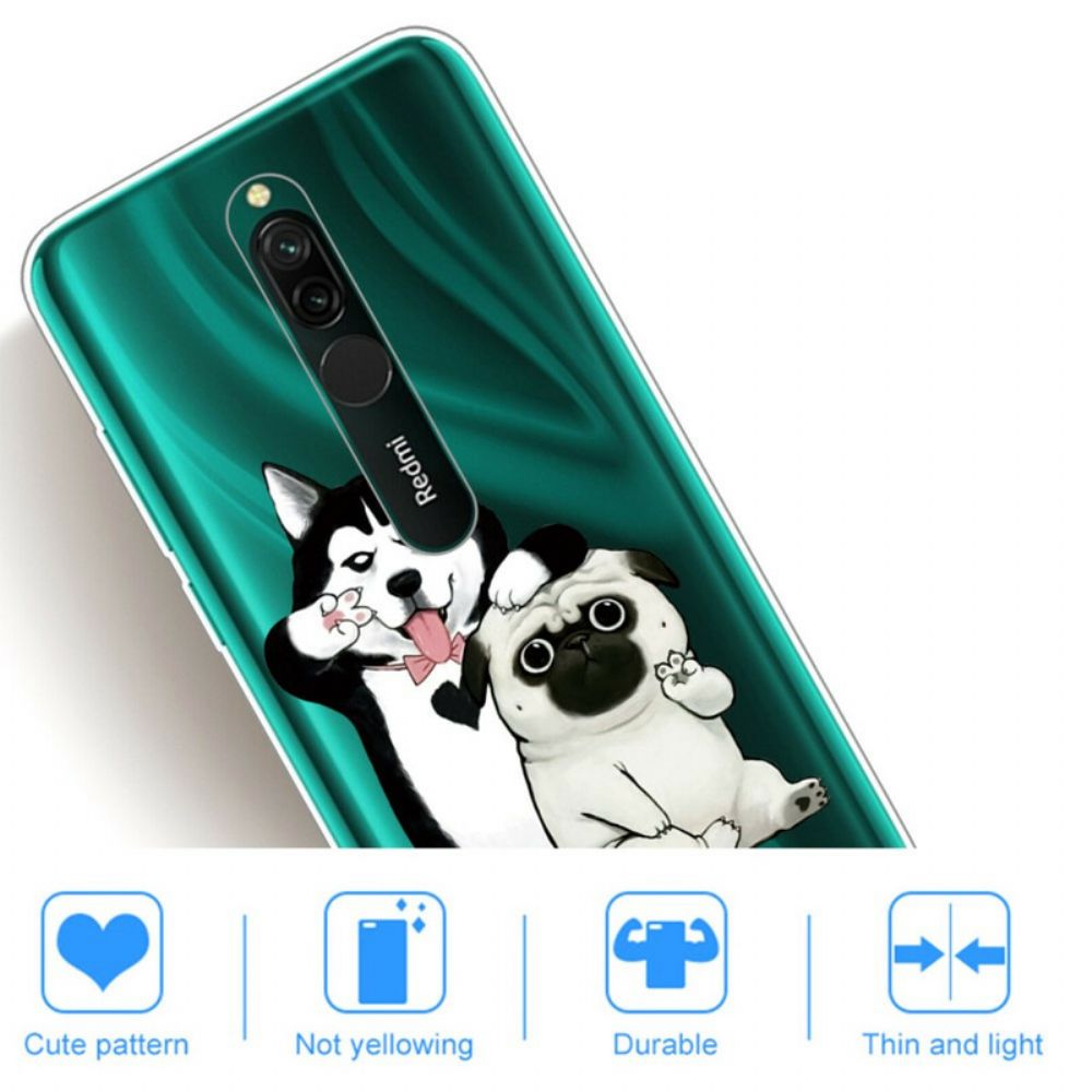 Hoesje voor Xiaomi Redmi 8 Grappige Honden