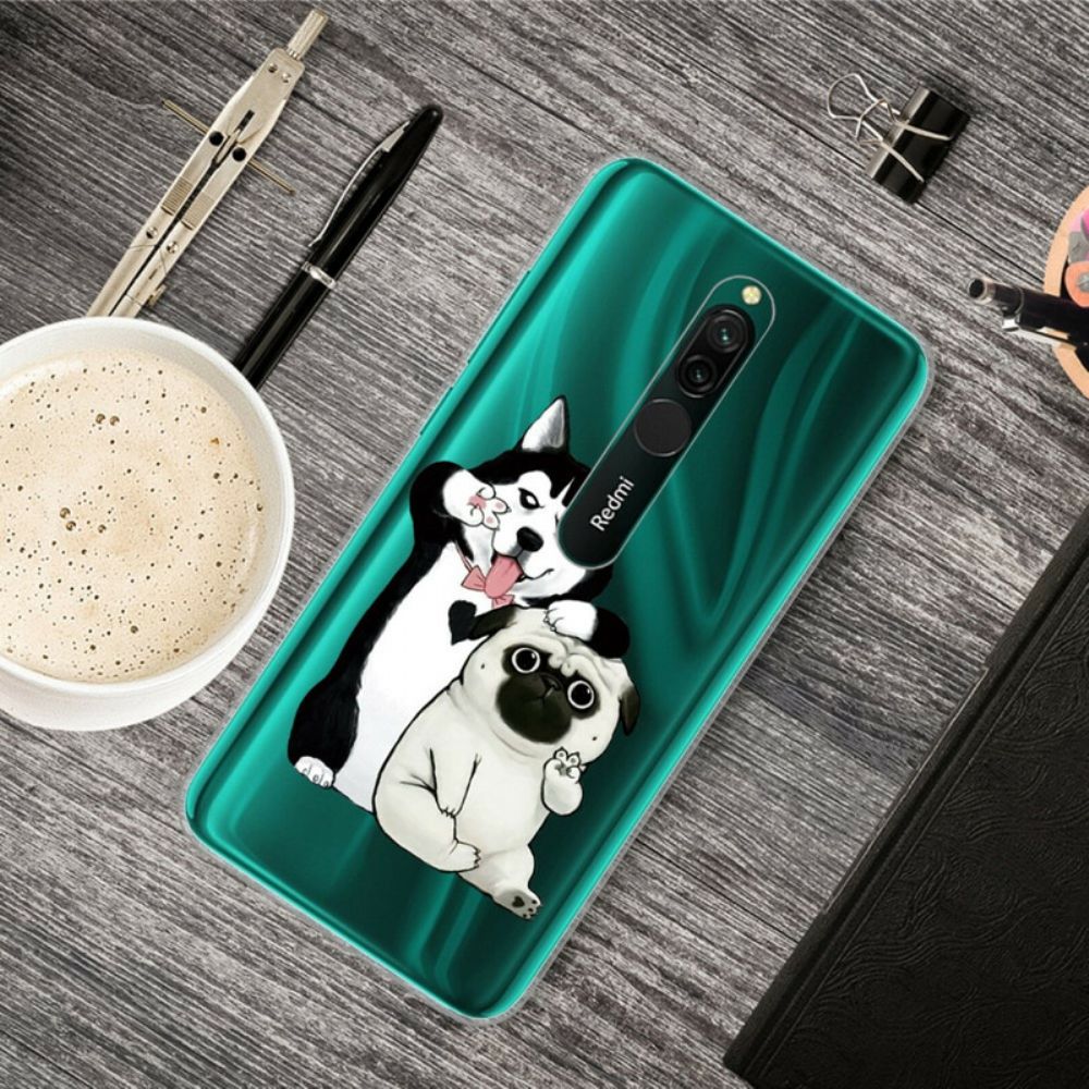Hoesje voor Xiaomi Redmi 8 Grappige Honden