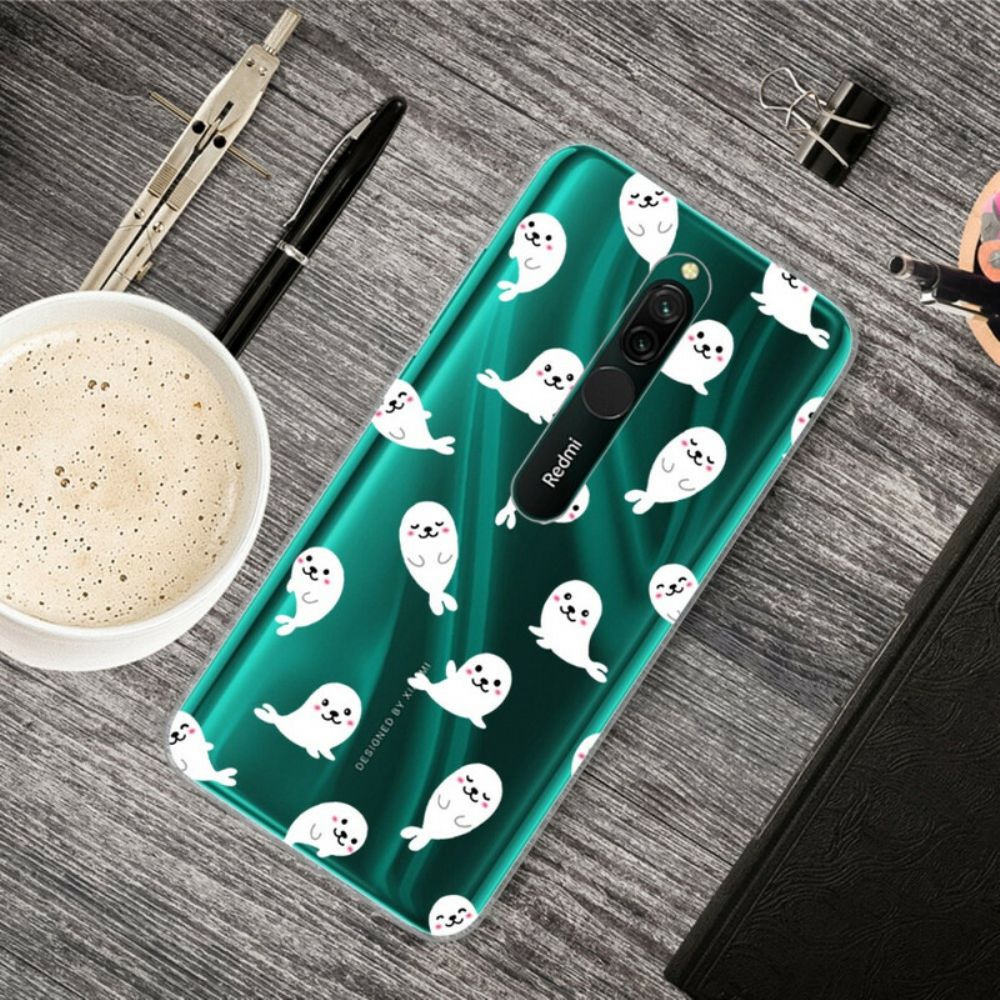 Hoesje voor Xiaomi Redmi 8 Top Zeeleeuwen