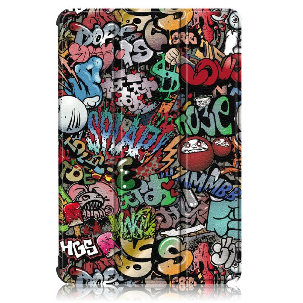 Bescherming Hoesje voor Huawei MatePad T 10s Verbeterde Graffiti