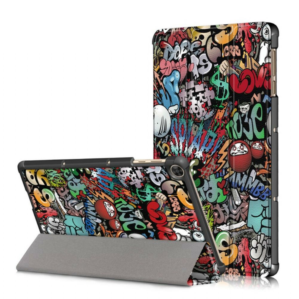 Bescherming Hoesje voor Huawei MatePad T 10s Verbeterde Graffiti