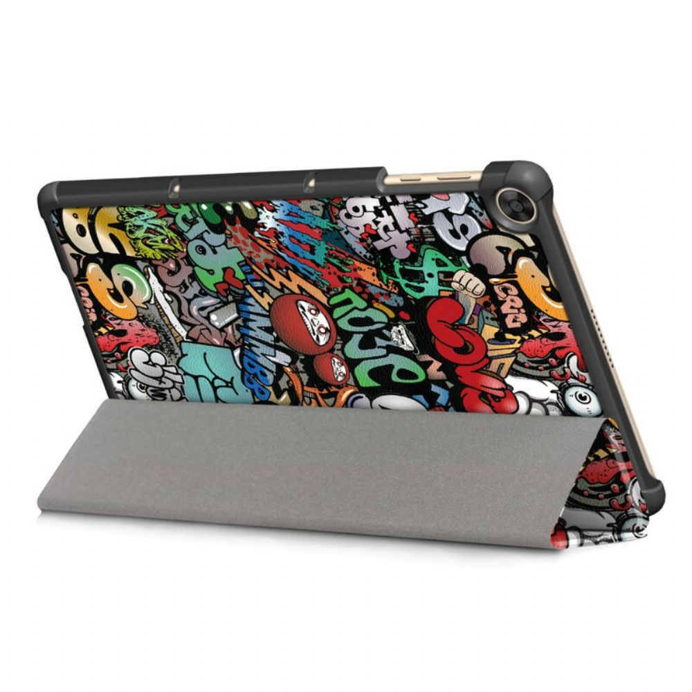 Bescherming Hoesje voor Huawei MatePad T 10s Verbeterde Graffiti