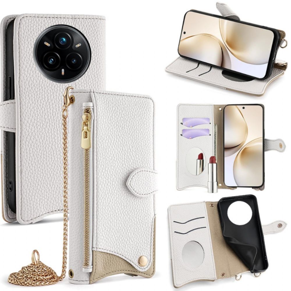 Bescherming Hoesje Realme 14 Pro 5g Portemonnee Met Ketting