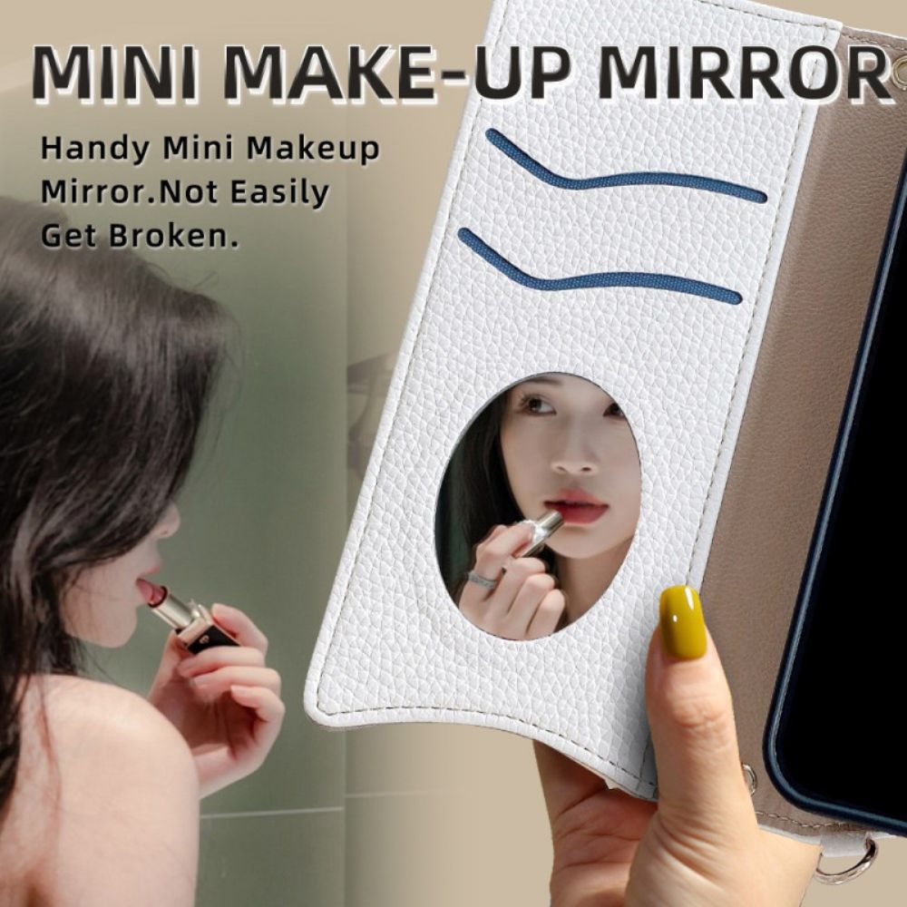 Bescherming Hoesje Realme 14 Pro 5g Portemonnee Met Ketting