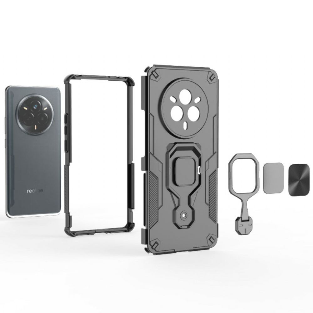 Cover Hoesje Realme 14 Pro 5g Telefoonhoesje Draaibare Standaard