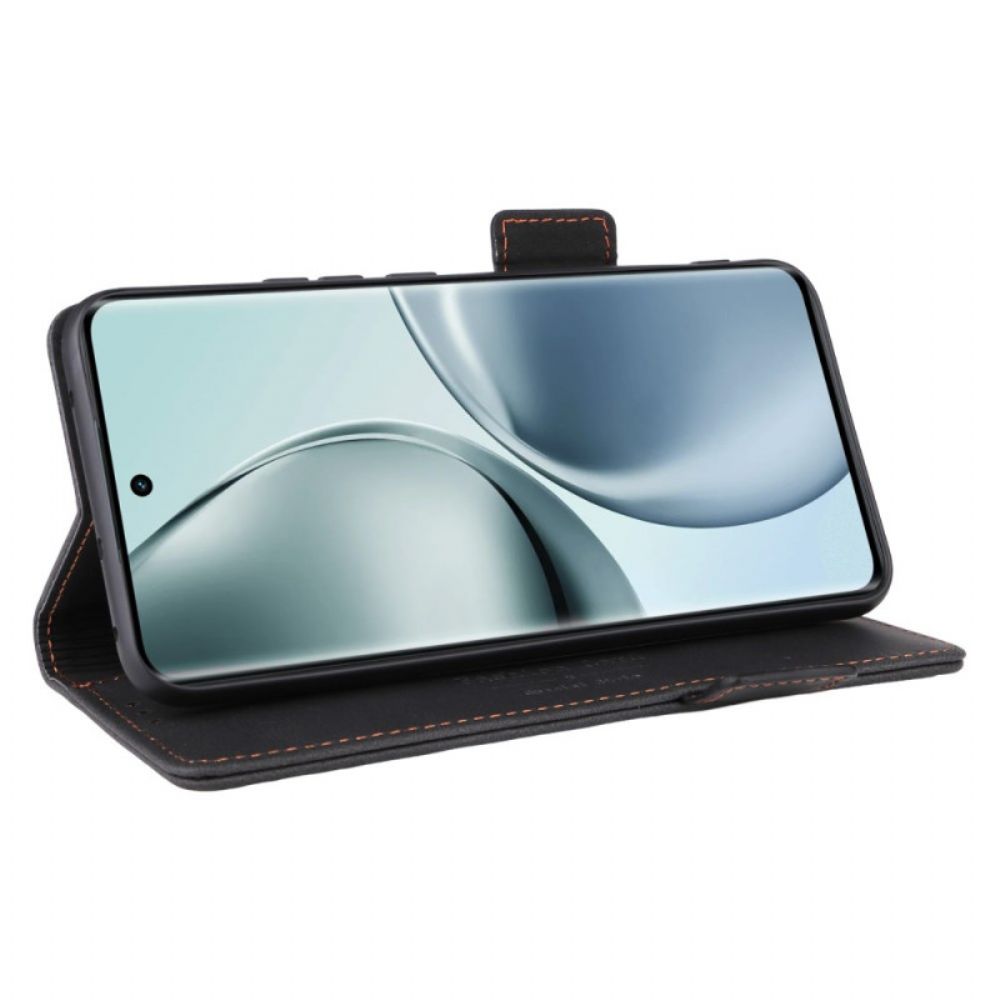 Folio-hoesje Realme 14 Pro 5g Retro Suède-effect