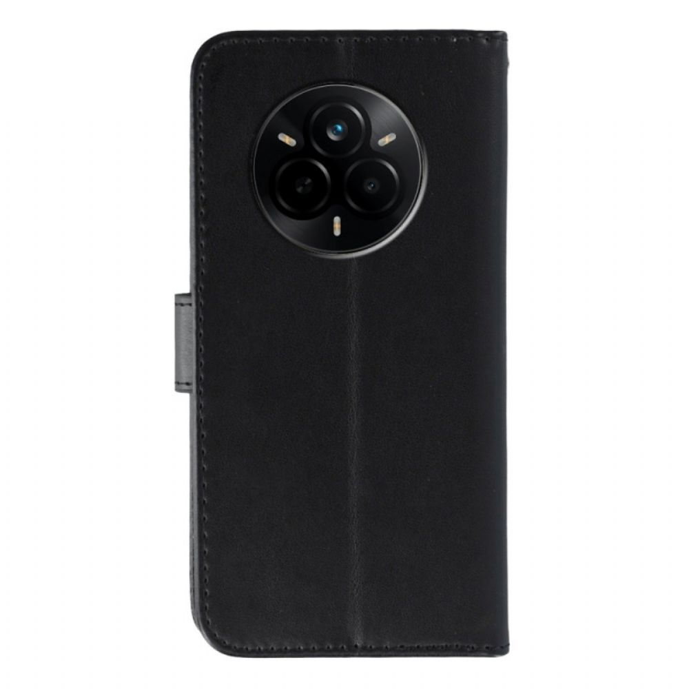 Folio-hoesje Realme 14 Pro 5g Telefoonhoesje Moonochroom