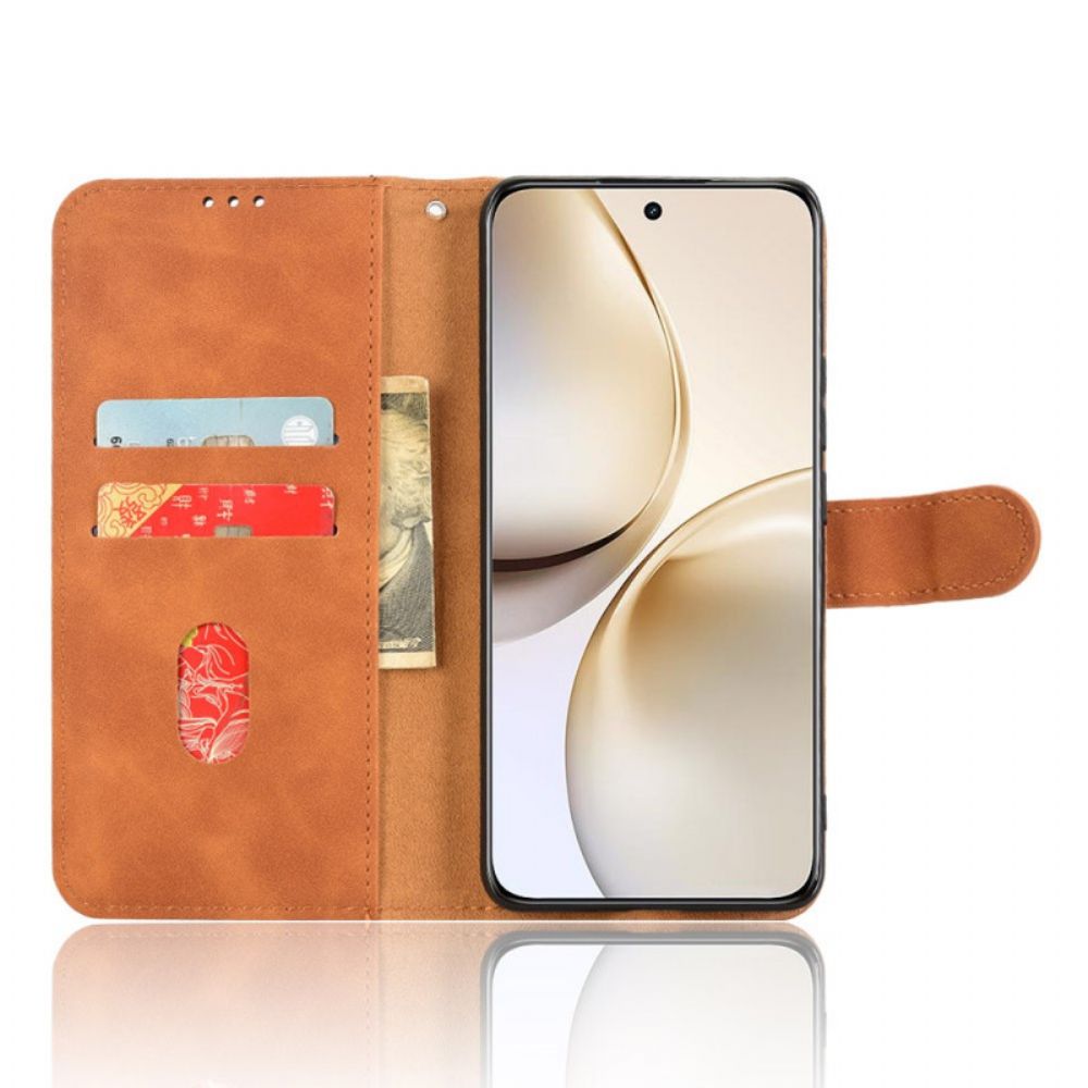 Folio-hoesje Realme 14 Pro 5g Telefoonhoesje Suède-effect