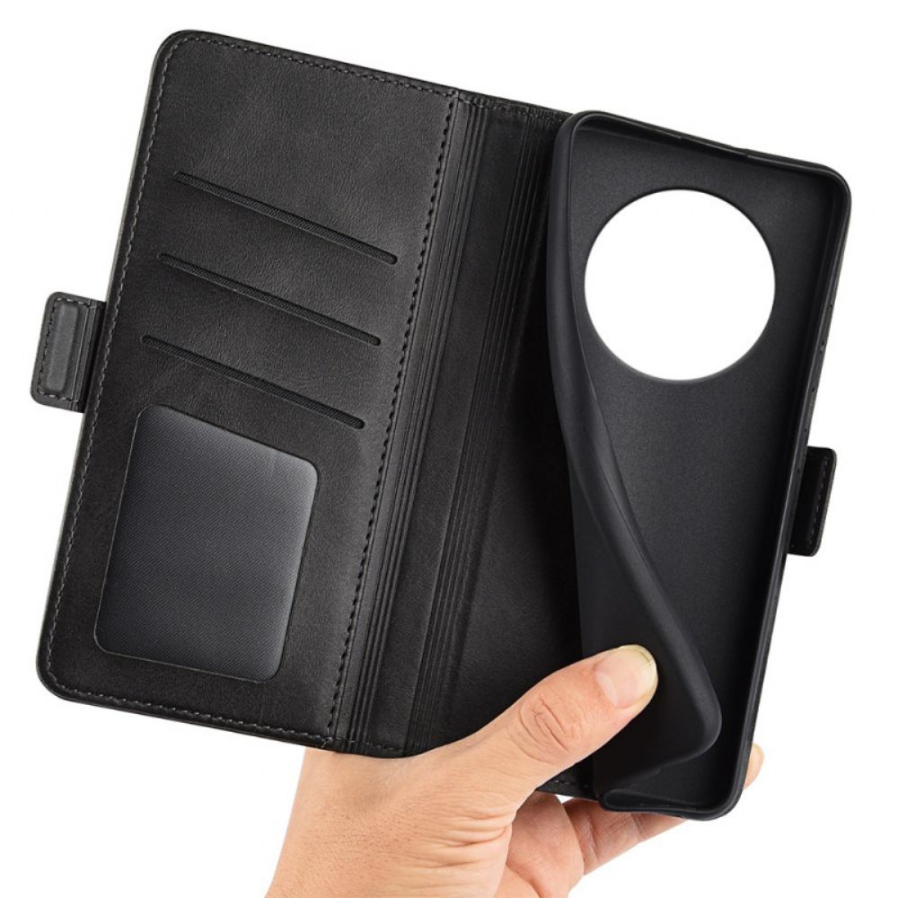 Leren Hoesje Realme 14 Pro 5g Dubbele Sluiting