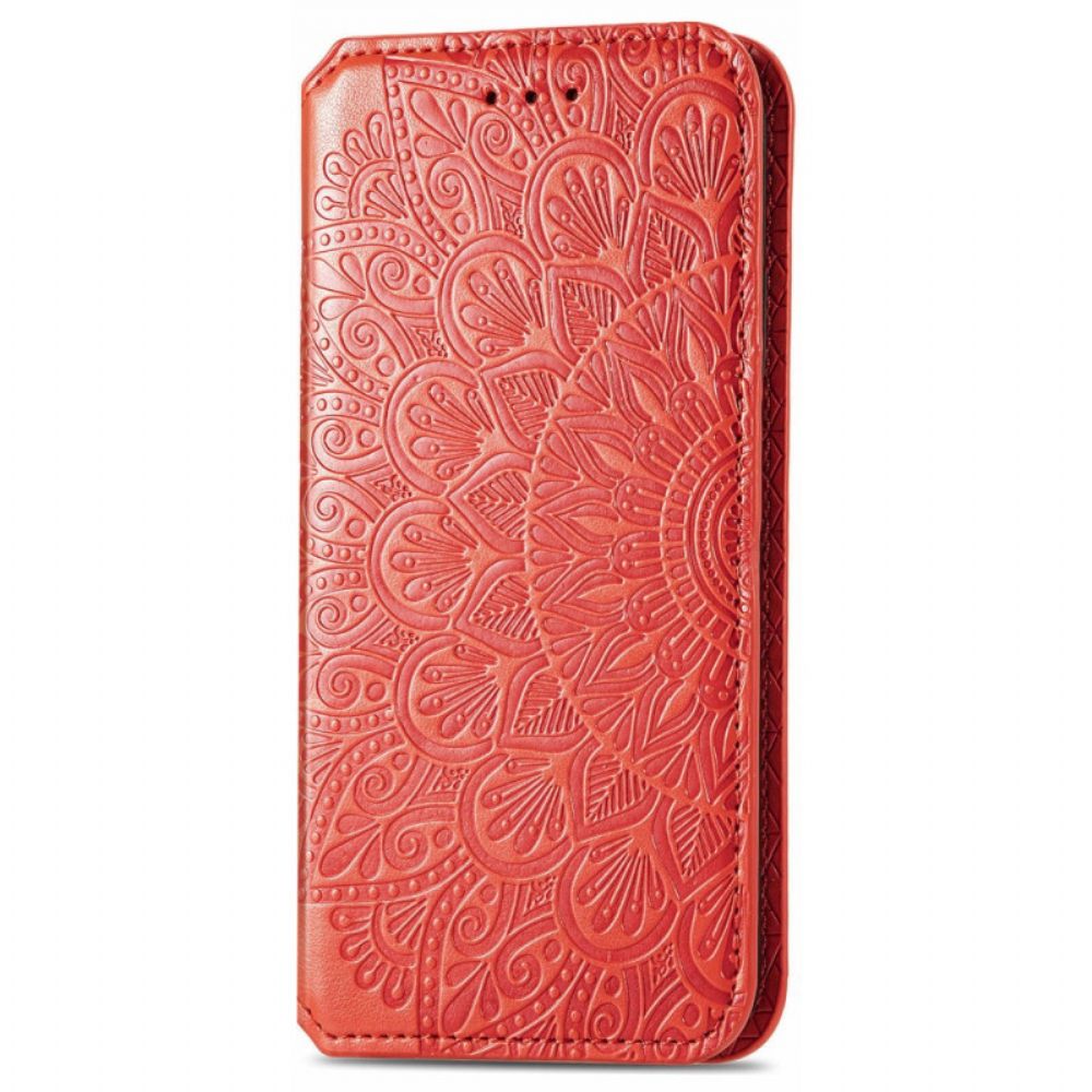 Bescherming Hoesje voor Samsung Galaxy M52 5G Folio-hoesje Antiek Kunstleer