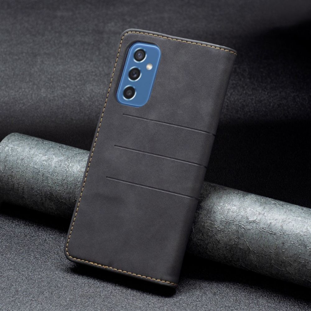 Bescherming Hoesje voor Samsung Galaxy M52 5G Folio-hoesje Binfen Kleur