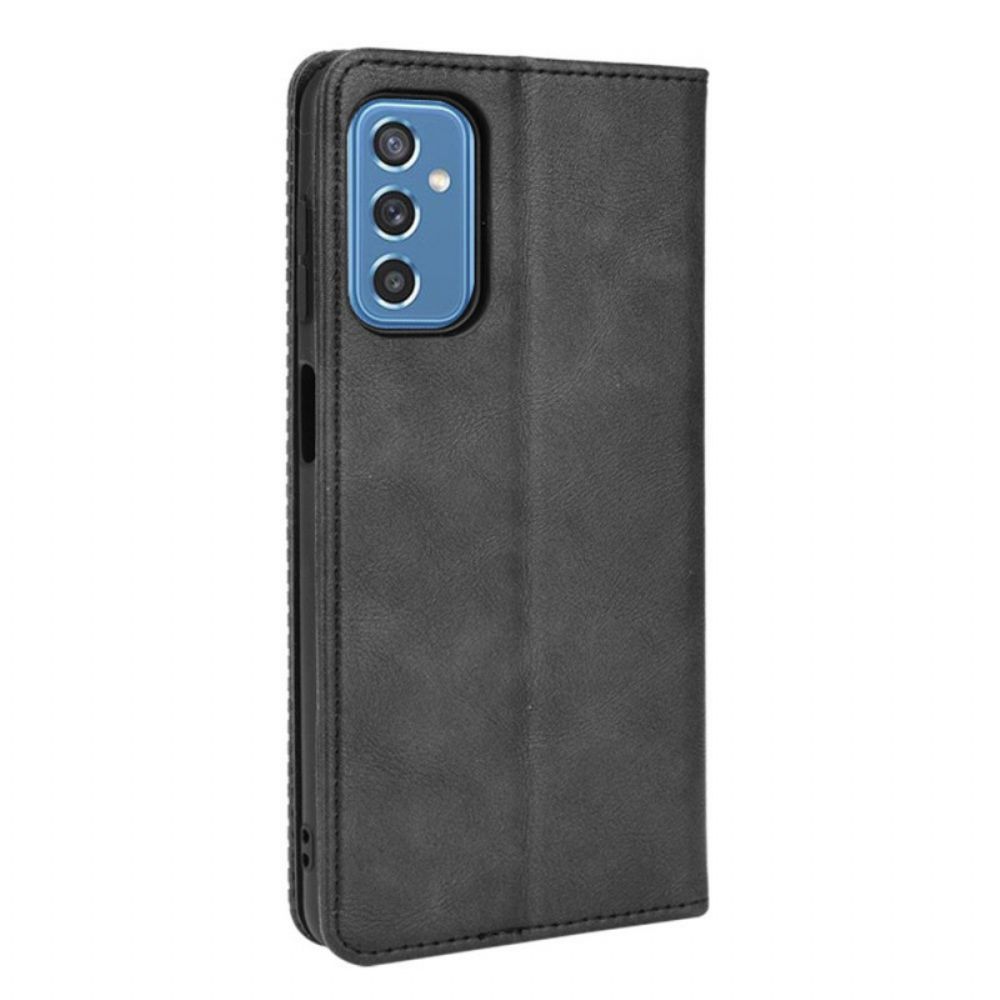 Bescherming Hoesje voor Samsung Galaxy M52 5G Folio-hoesje Zacht Kunstleer