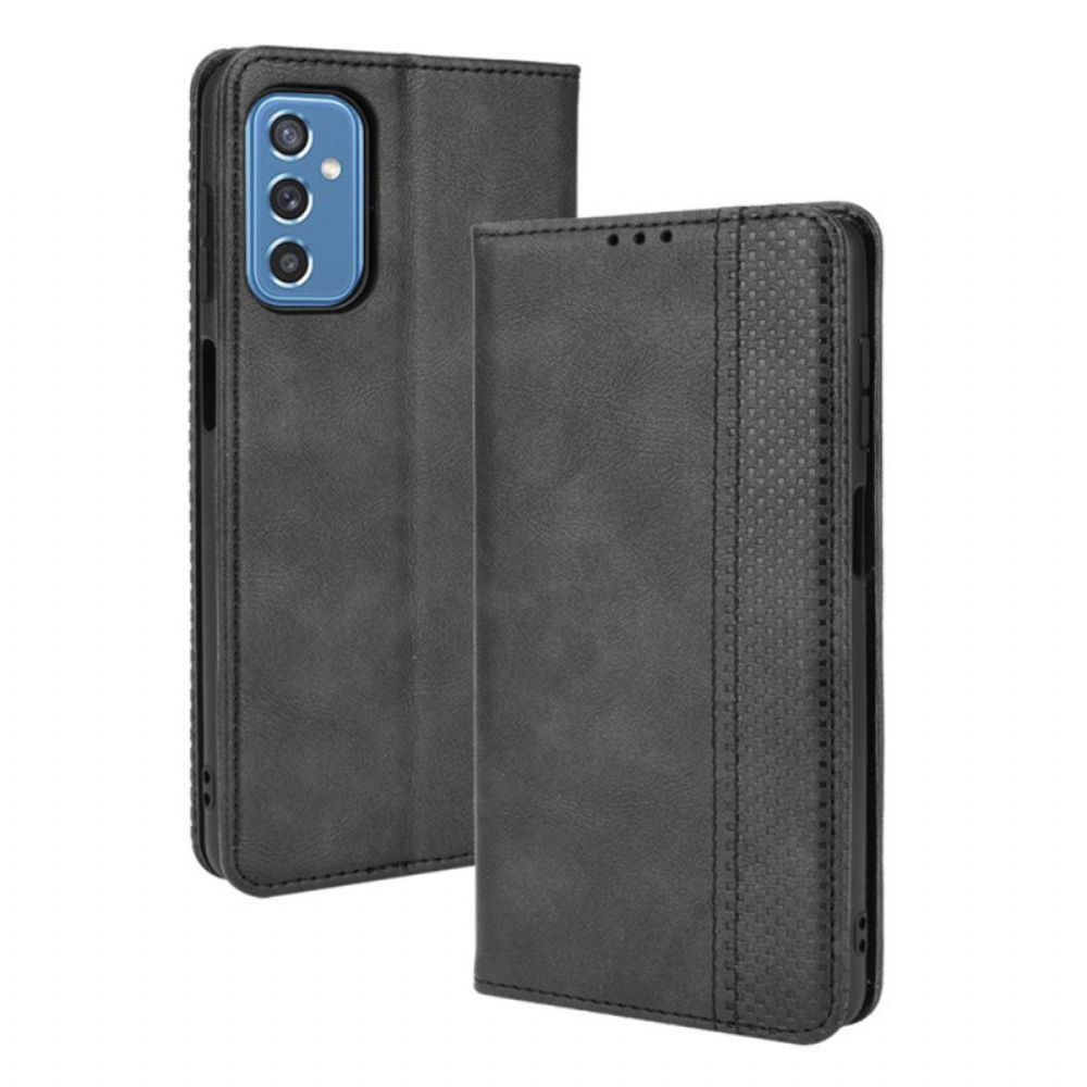 Bescherming Hoesje voor Samsung Galaxy M52 5G Folio-hoesje Zacht Kunstleer
