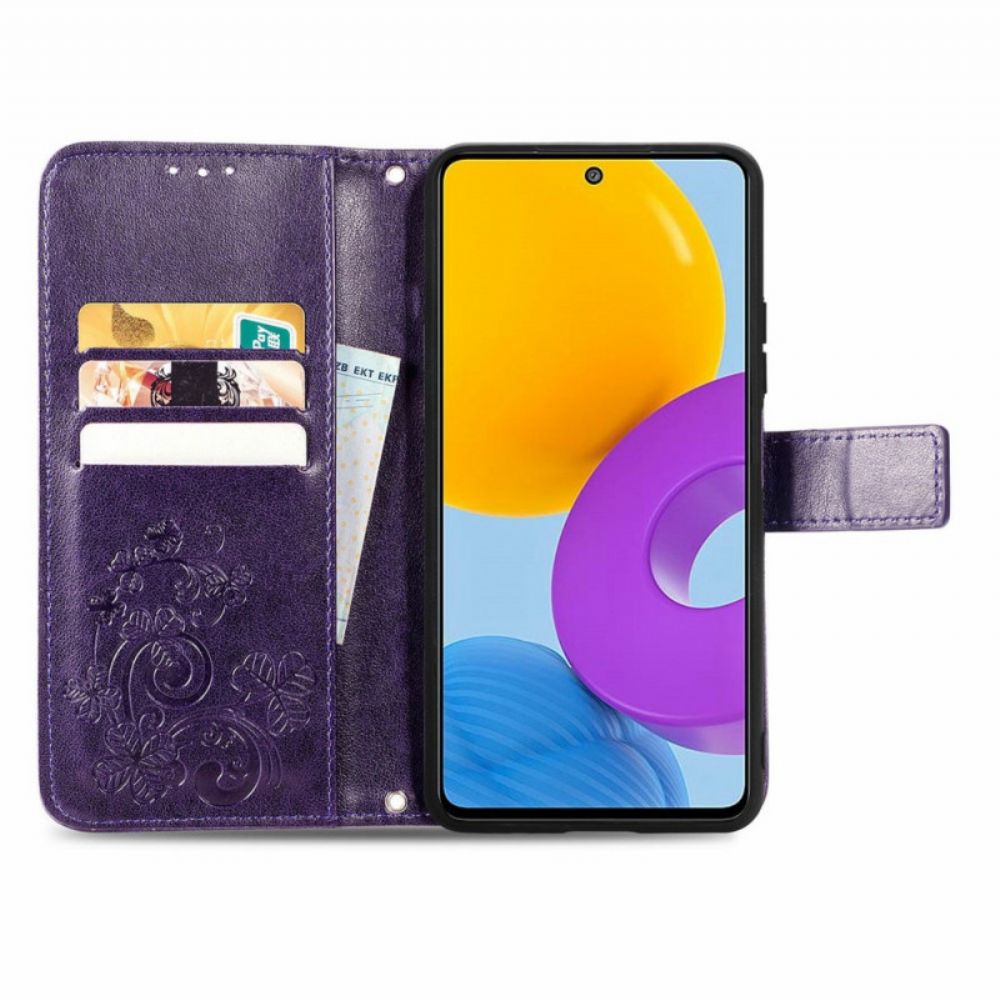 Flip Case voor Samsung Galaxy M52 5G Mandala Planten
