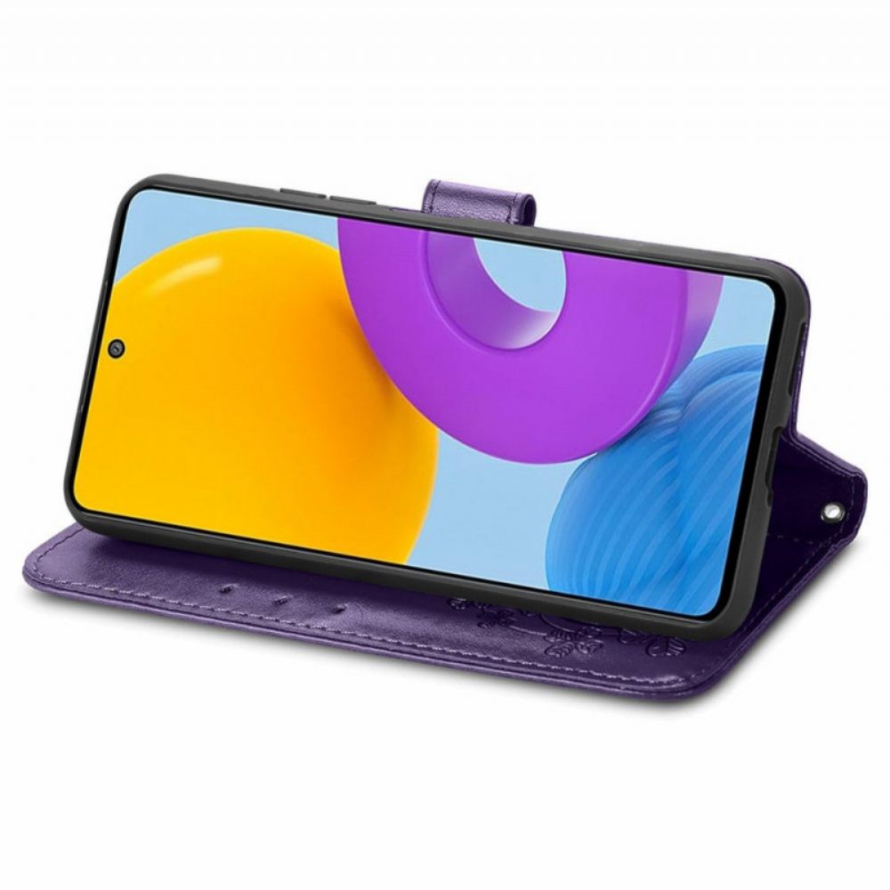 Flip Case voor Samsung Galaxy M52 5G Mandala Planten