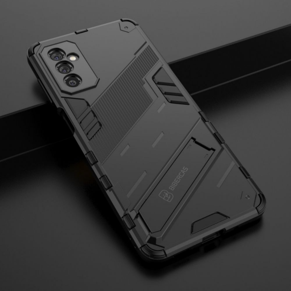 Hoesje voor Samsung Galaxy M52 5G Handsfree Twee Standen Verwijderbare Standaard