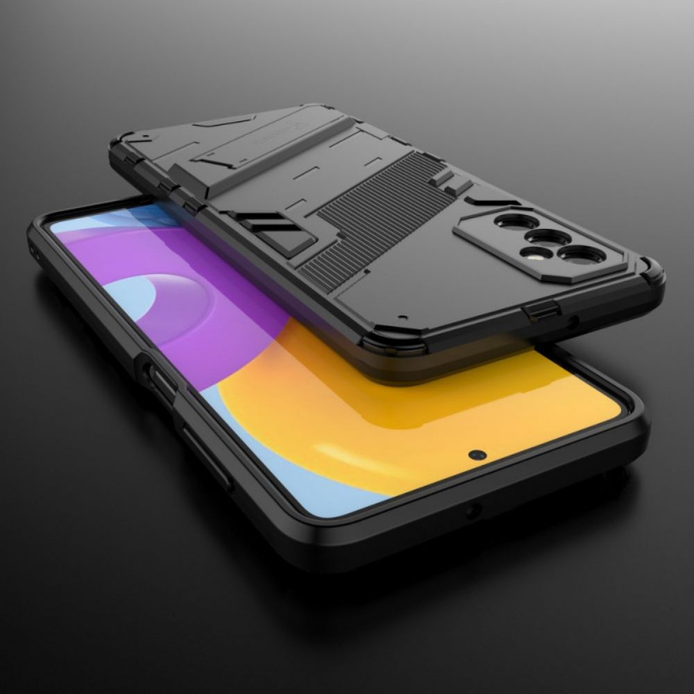 Hoesje voor Samsung Galaxy M52 5G Handsfree Twee Standen Verwijderbare Standaard
