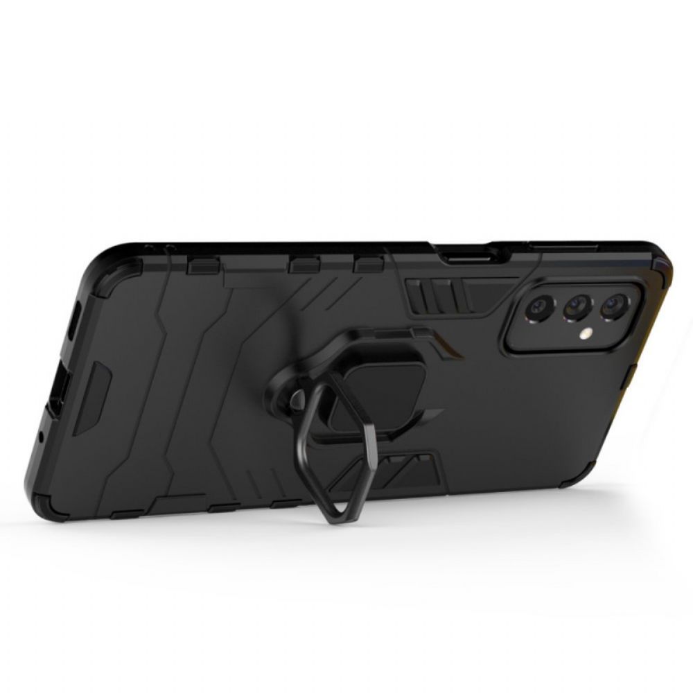 Hoesje voor Samsung Galaxy M52 5G Resistente Ring