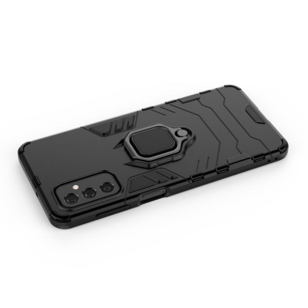 Hoesje voor Samsung Galaxy M52 5G Resistente Ring