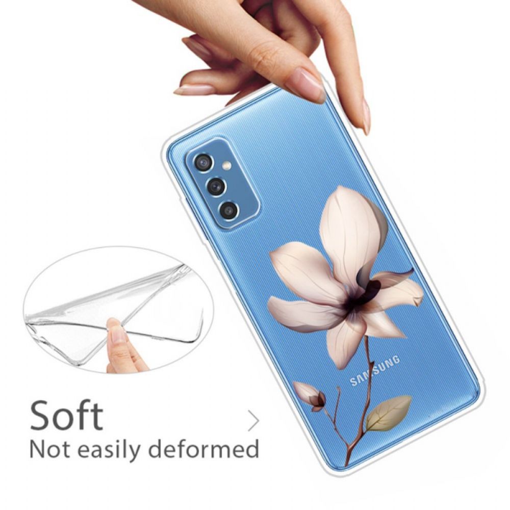 Telefoonhoesje voor Samsung Galaxy M52 5G Breekbare Bloem