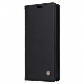 Bescherming Hoesje voor iPhone 14 Folio-hoesje Decoratieve Klinknagel