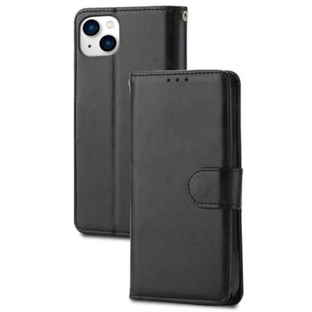 Folio-hoesje voor iPhone 14 Klassiek Mat