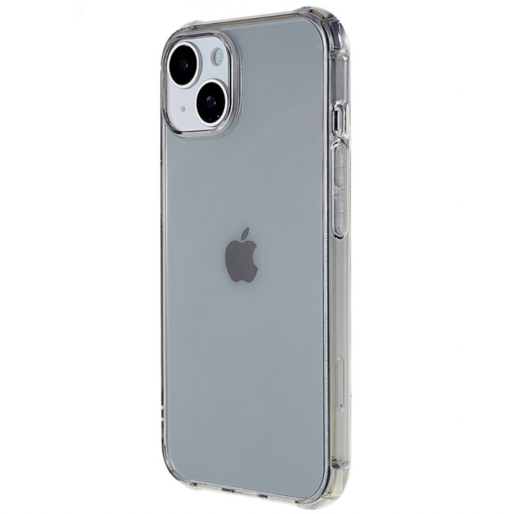 Hoesje voor iPhone 14 Doorschijnende Versterkte Hoeken
