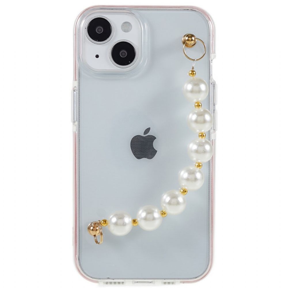 Hoesje voor iPhone 14 Siliconen Band