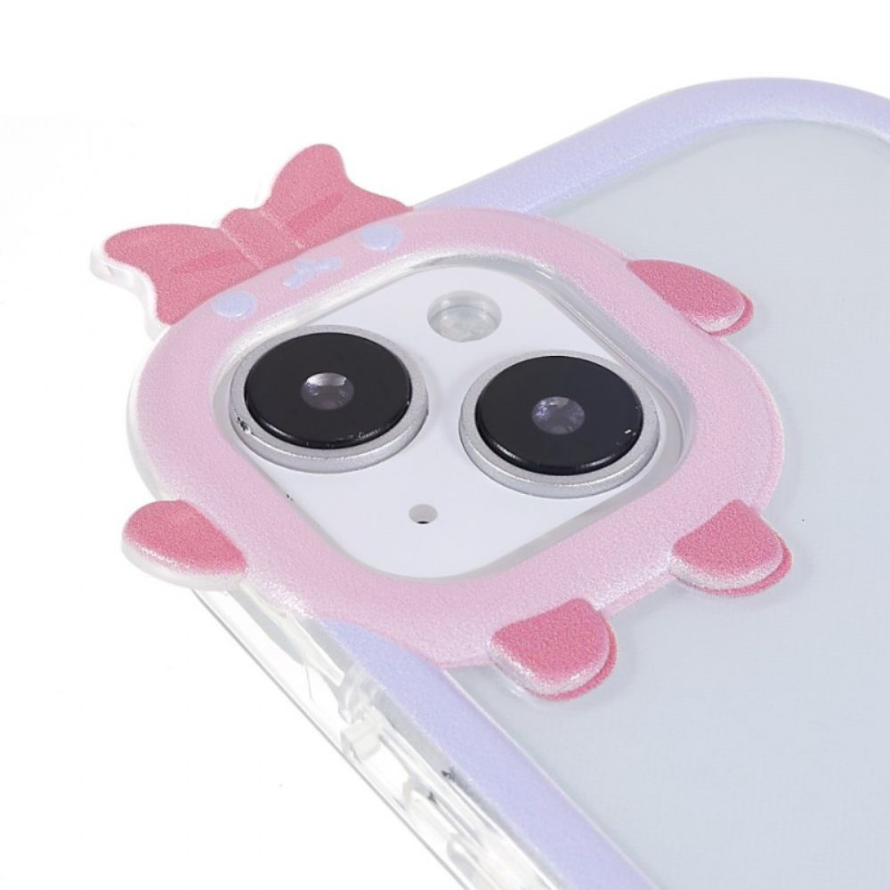 Hoesje voor iPhone 14 Transparante Cartoon