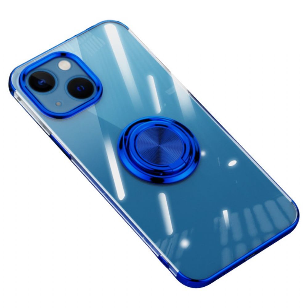 Hoesje voor iPhone 14 Transparante Draairing