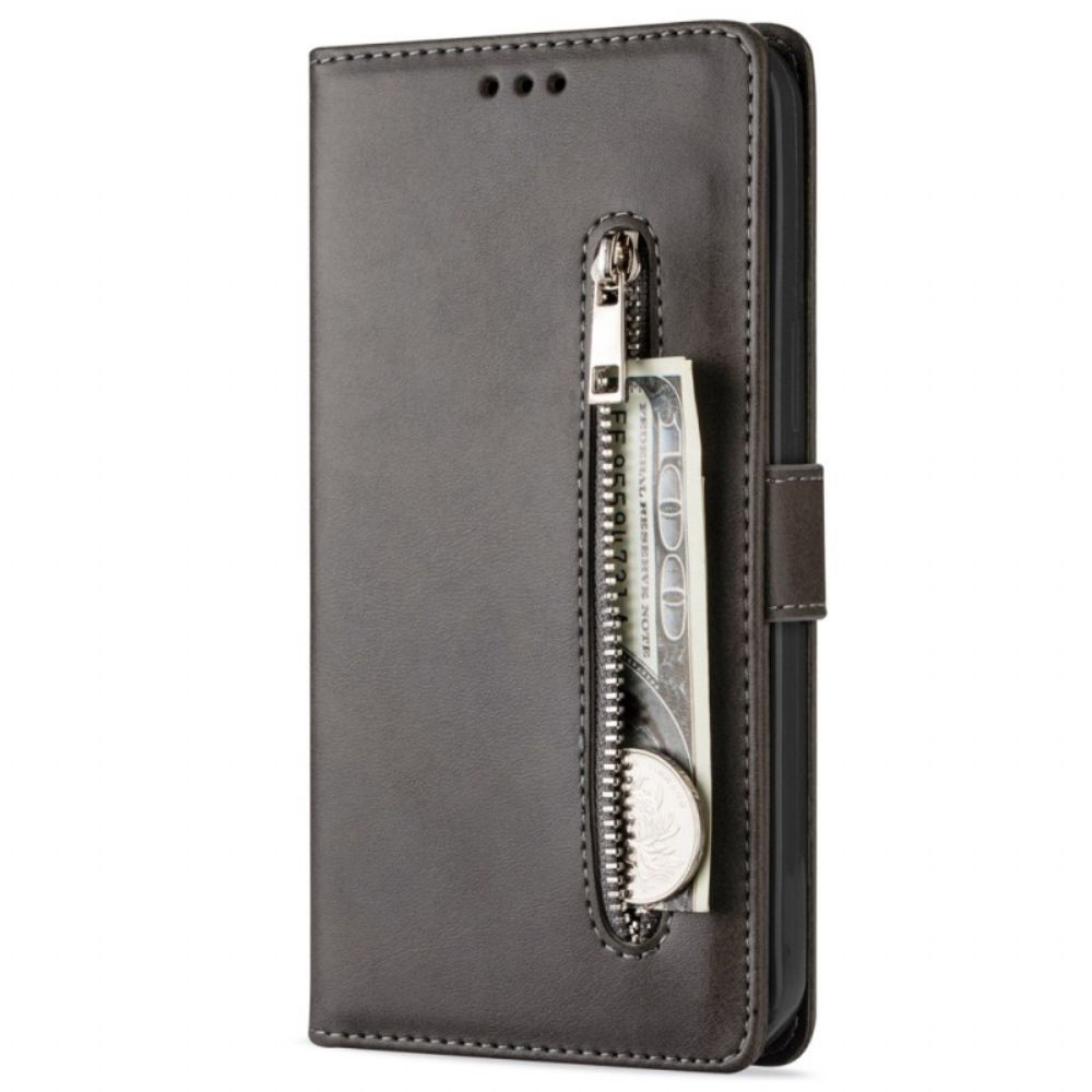 Leren Hoesje voor iPhone 14 Met Ketting Band Portemonnee