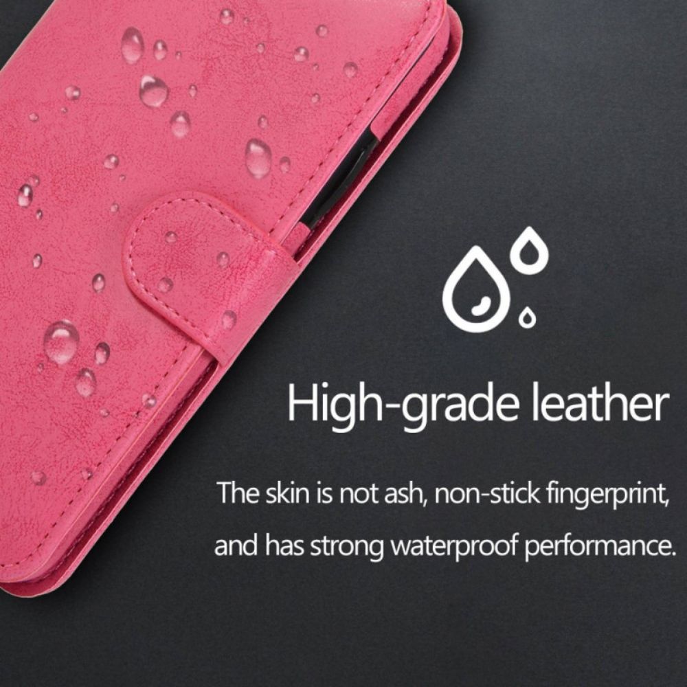 Telefoonhoesje Leren Hoesje voor iPhone 14 Afneembaar