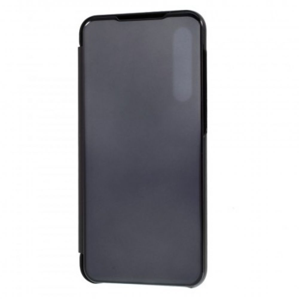 Bescherming Hoesje voor Xiaomi Mi 9 SE Spiegel En Leereffect