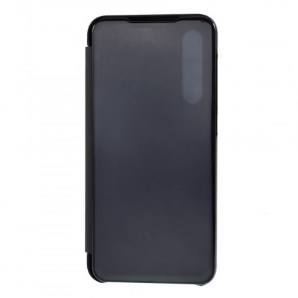 Bescherming Hoesje voor Xiaomi Mi 9 SE Spiegel En Leereffect