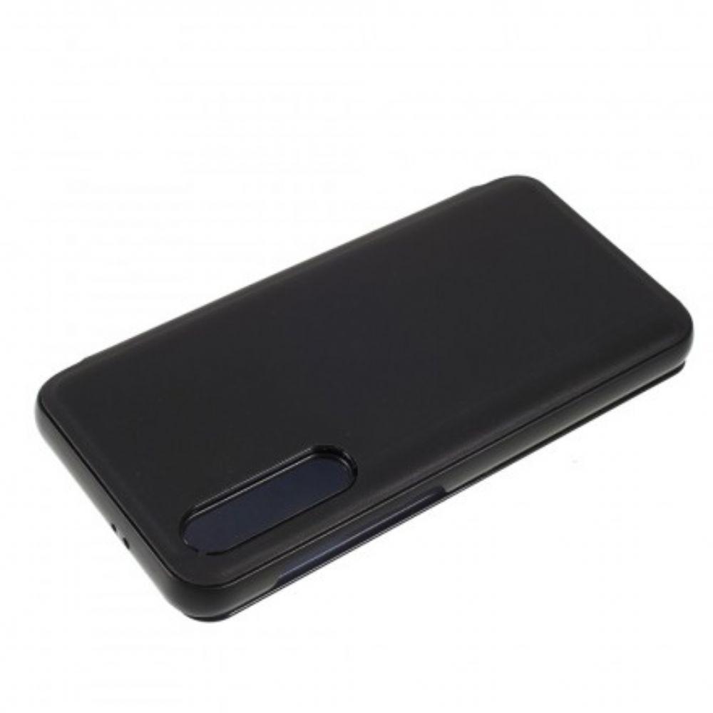 Bescherming Hoesje voor Xiaomi Mi 9 SE Spiegel En Leereffect