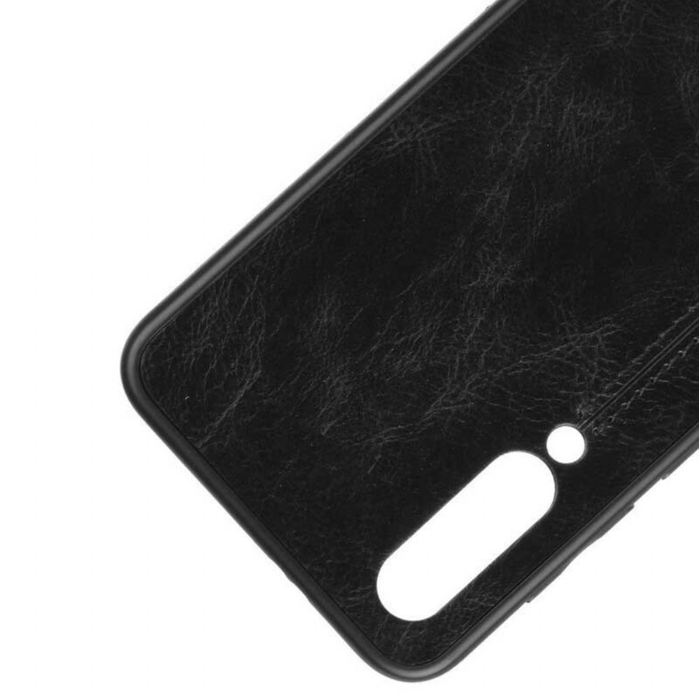 Hoesje voor Xiaomi Mi 9 SE Naad Leereffect