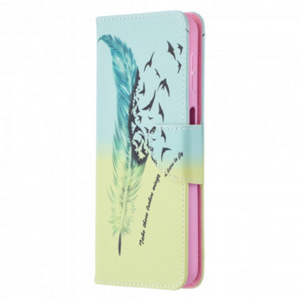 Flip Case voor Samsung Galaxy A32 5G Leren Vliegen