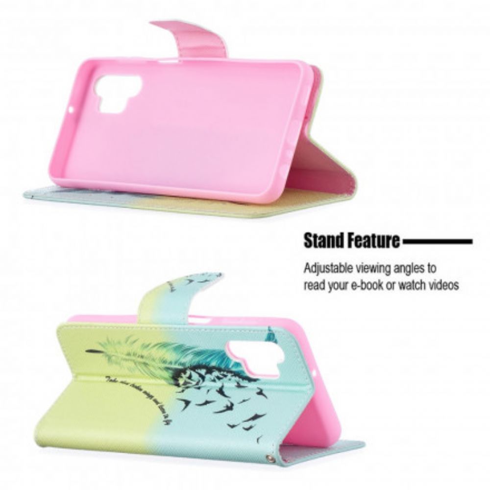 Flip Case voor Samsung Galaxy A32 5G Leren Vliegen